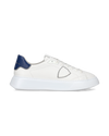 Sneakers Temple Men, White Blue Philippe Model