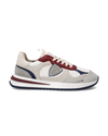 Sneakers Olympique Running Men, White Burgundy Philippe Model