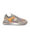 Sneakers Olympique Running Men, Orange Grey Philippe Model