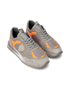 Sneakers Olympique Running Men, Orange Grey Philippe Model