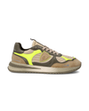 Sneakers Olympique Running Men, Military Yellow Philippe Model