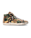 Sneakers Prsx Tennis Men, Green Beige Philippe Model