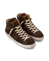 Sneakers Prsx Tennis Men with Faux Fur lining, Cognac Philippe Model