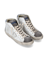 Men's Prsx Sneakers in Leather, White Gray Philippe Model