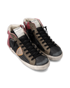 Sneakers Prsx Tennis Men, Black Burgundy Philippe Model