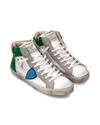 Sneakers Prsx Tennis Men, White Green Philippe Model