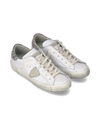 Sneakers Prsx Tennis Women, White Silver Philippe Model