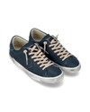 Men's Prsx Low-Top Sneakers in Leather, Indigo Philippe Model