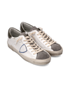 Sneakers Prsx Tennis Men, White Anthracite Philippe Model