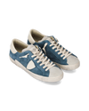 Sneakers Prsx Tennis Men, White Light Blue Philippe Model