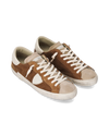 Sneakers Prsx Tennis Men, Beige Cognac Philippe Model