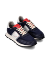 Sneakers Tour Running Men, Blue White Philippe Model