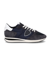 Men's Trpx Low-Top Sneakers in Leather, Blue Philippe Model