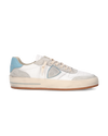 Sneakers Nice Tennis Men, White Light Blue Philippe Model