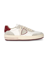 Sneakers Nice Tennis Men White, White Bordeaux Philippe Model